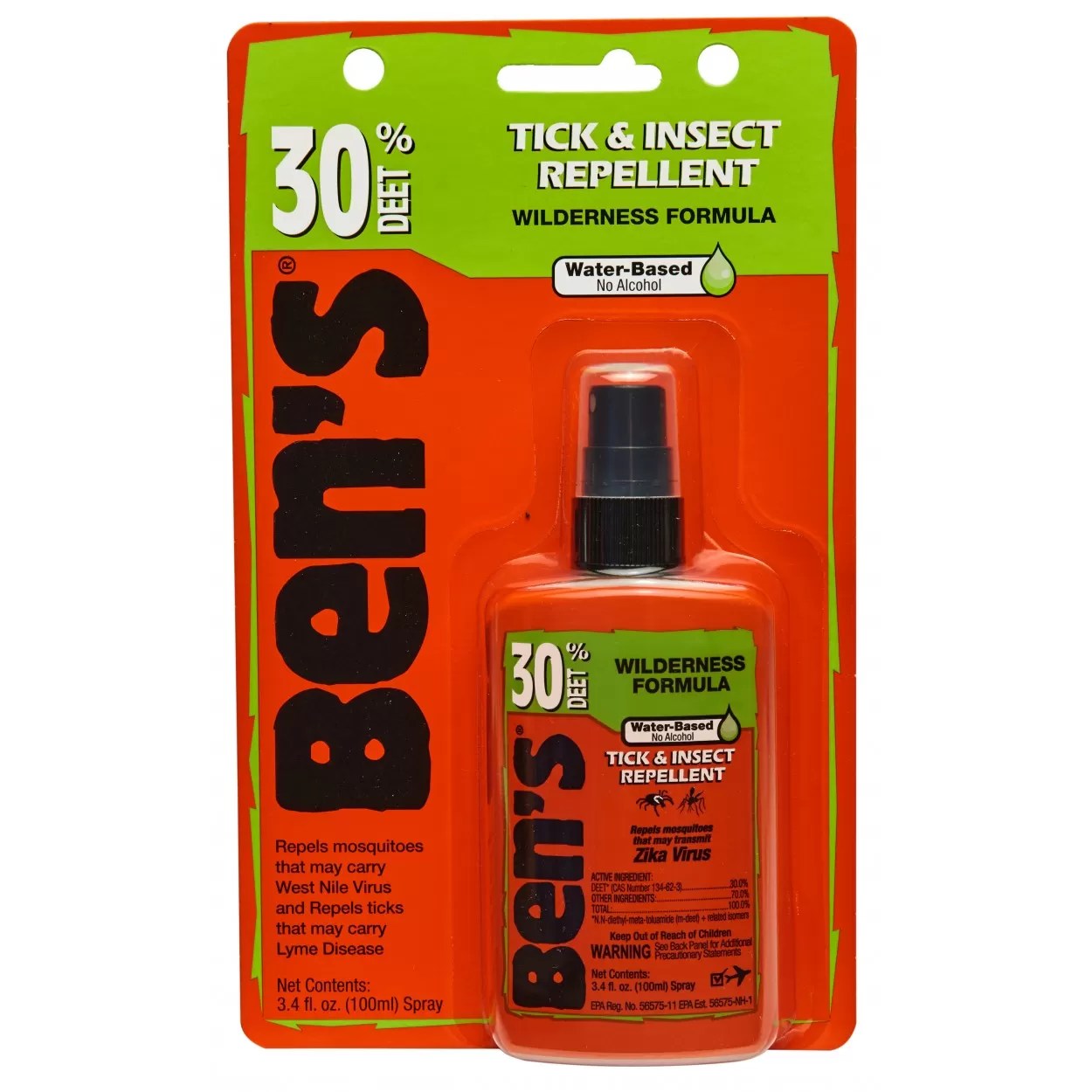 BENS 30 WILDRNSS SP 1.25OZ DEET