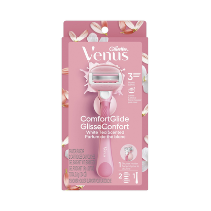 Gillette Venus Razor Comfort Glide White Tea + 2 Refills