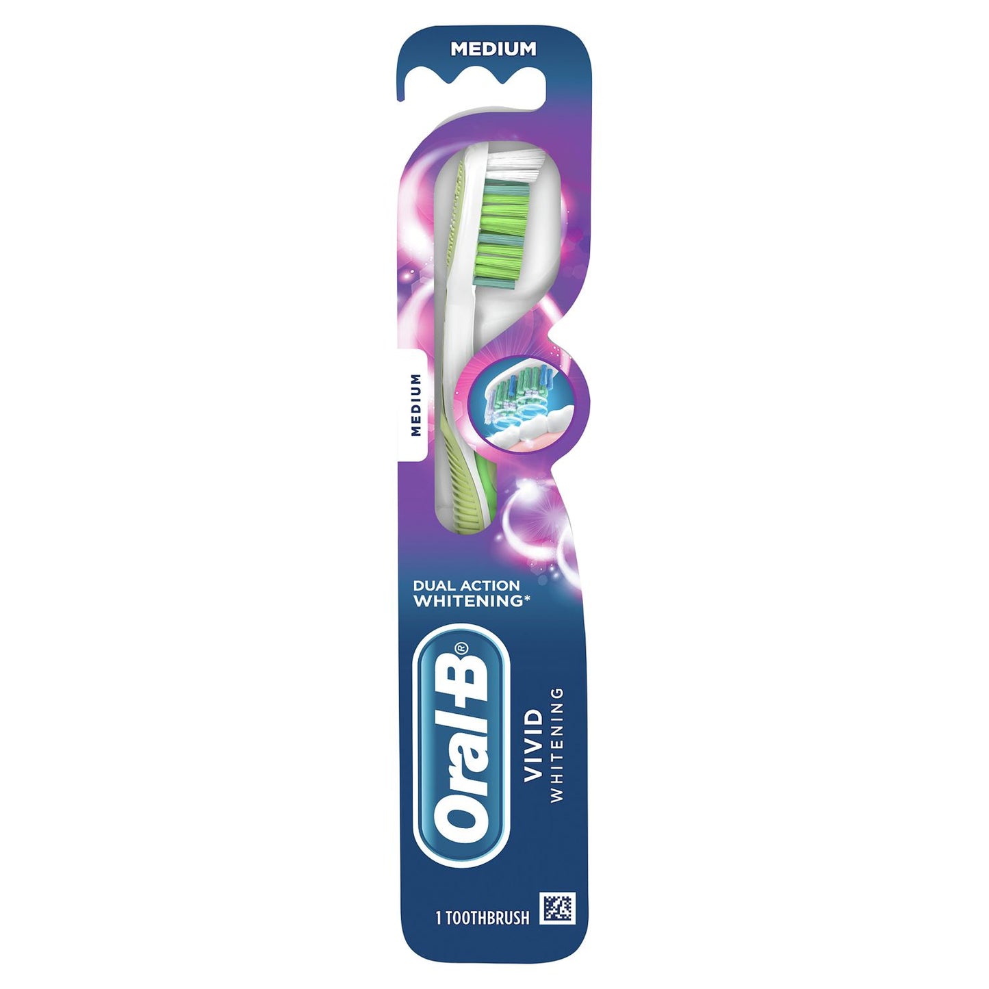 Oral-B Toothbrush Charcoal Medium Whitening Therapy
