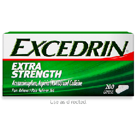 EXCEDRIN EXTRA STRENGTH CPL 24CT