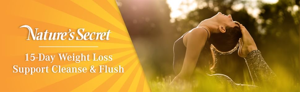 NATURE'S SECRET 15-DAY WGT LOSS CLNS&FLSH