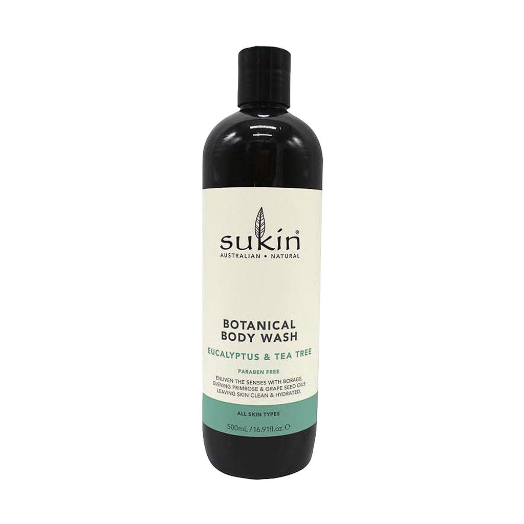 SUKIN BODY WASH,LIME,COCONUT
