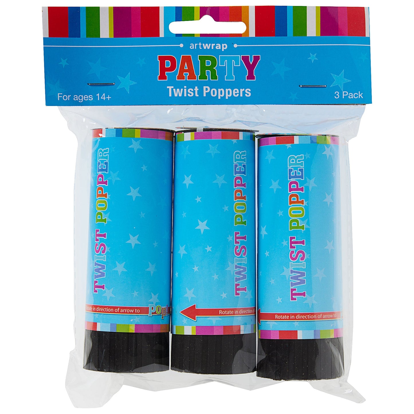 3 TWIST POPPERS