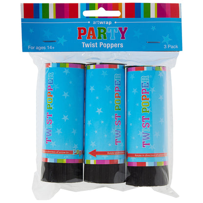 3 TWIST POPPERS