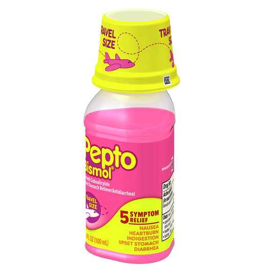Pepto Bismol Liquid 3.4oz Travel Size