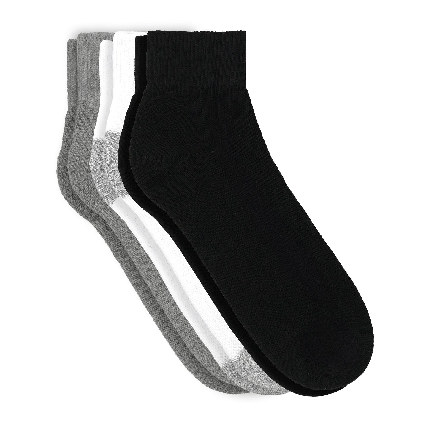 SOCKS MENS QTR SOCK 3PK