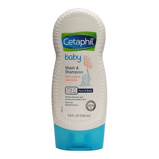 CETAPHIL BABY WASH & SHAMPOO 7.8OZ