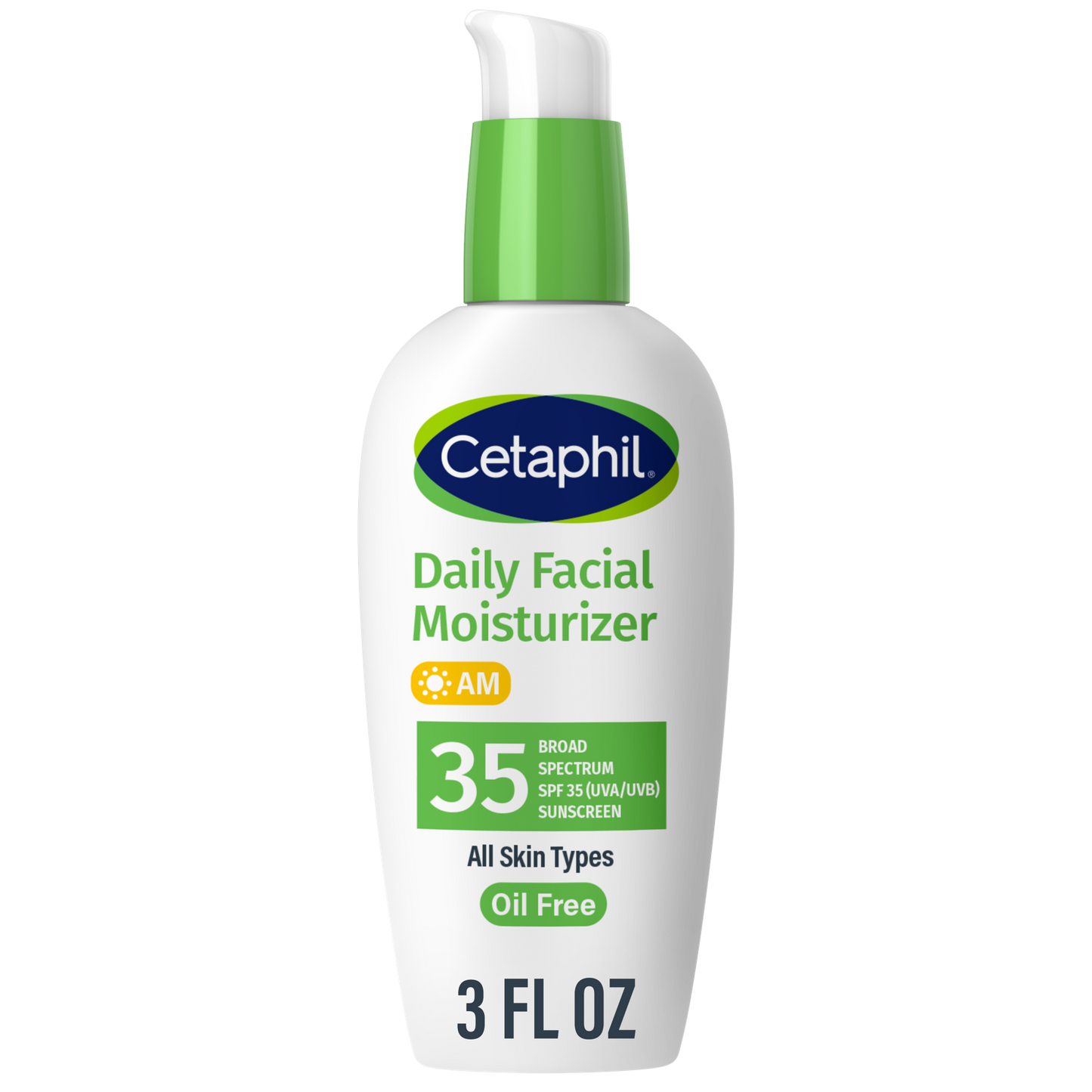 Cetaphil Daily Facial Am Moisturizr Oil-Free Spf#35 3oz