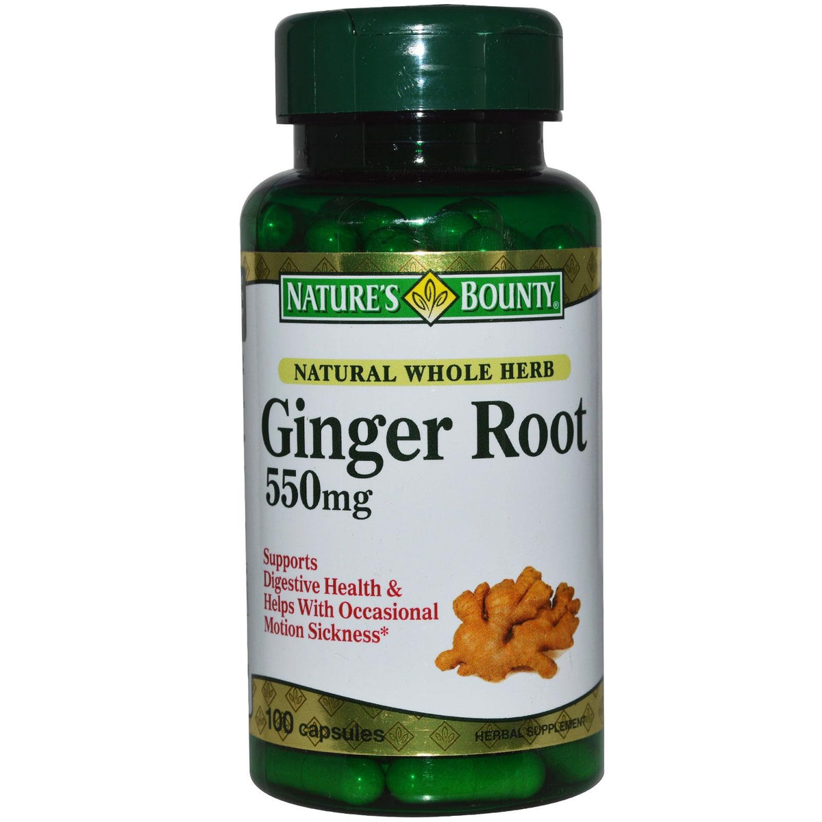 NT GINGER ROOT CP 750MG 100 RRL