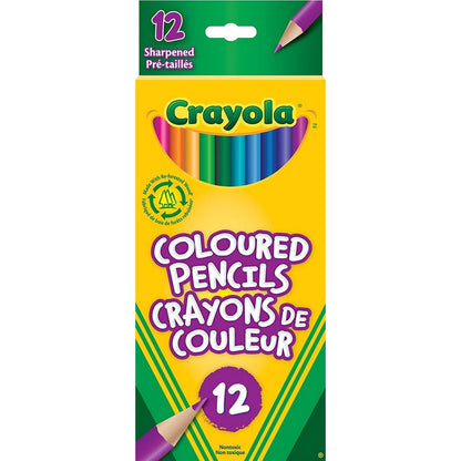 CRAYOLA COLORED PENCILS 12