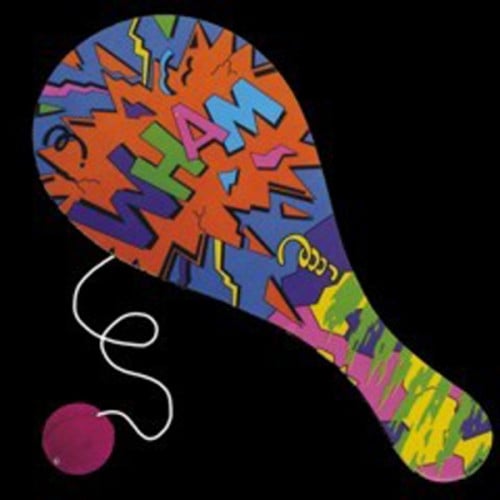 PADDLE & BALL WOOD NEON 5X13