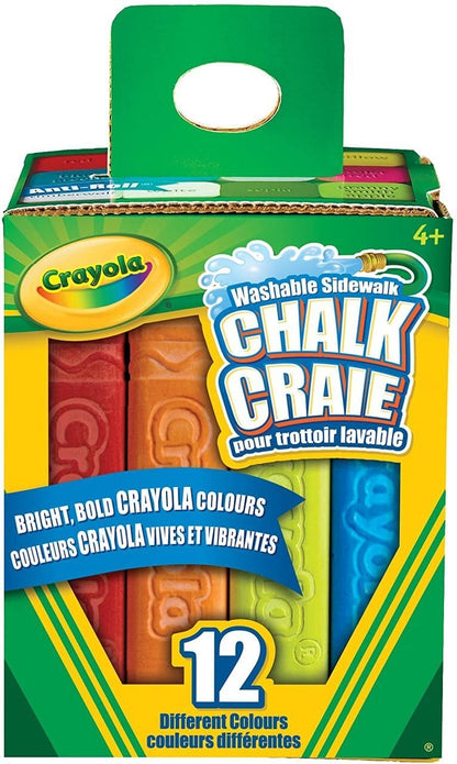 Crayola Sidewalk Chalk, 12 count