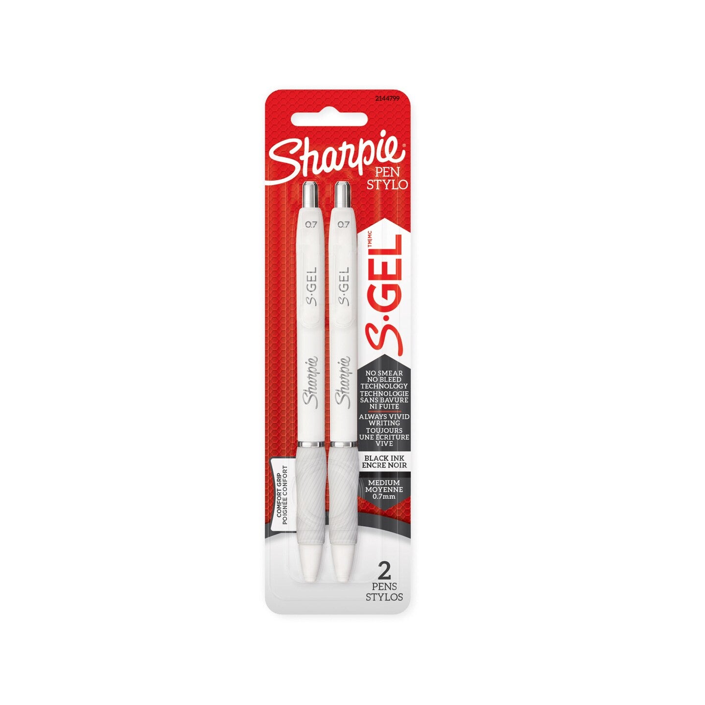 SHRP GEL FSH GRN 0.7MM 4CT BLK