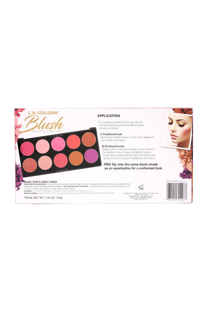 L.A. COLORS Show It Off & Shape It Up Palette - Blush & Highlight