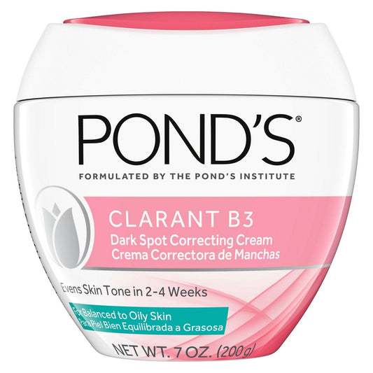 Ponds Clarant B3 Dark Spot Correcting Cream 7oz Jar