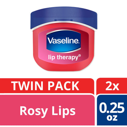 Vaseline Lip Therapy Mini Lip Balm - Rosy, Travel Size