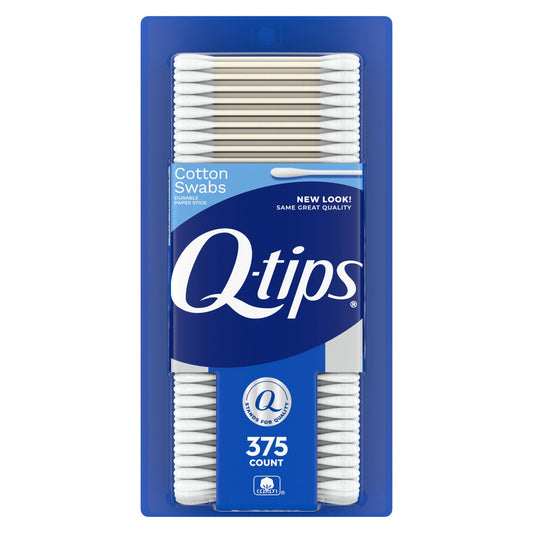 Q-Tips Cotton Swabs 30 Count Organic Cotton Purse Pack(9in)