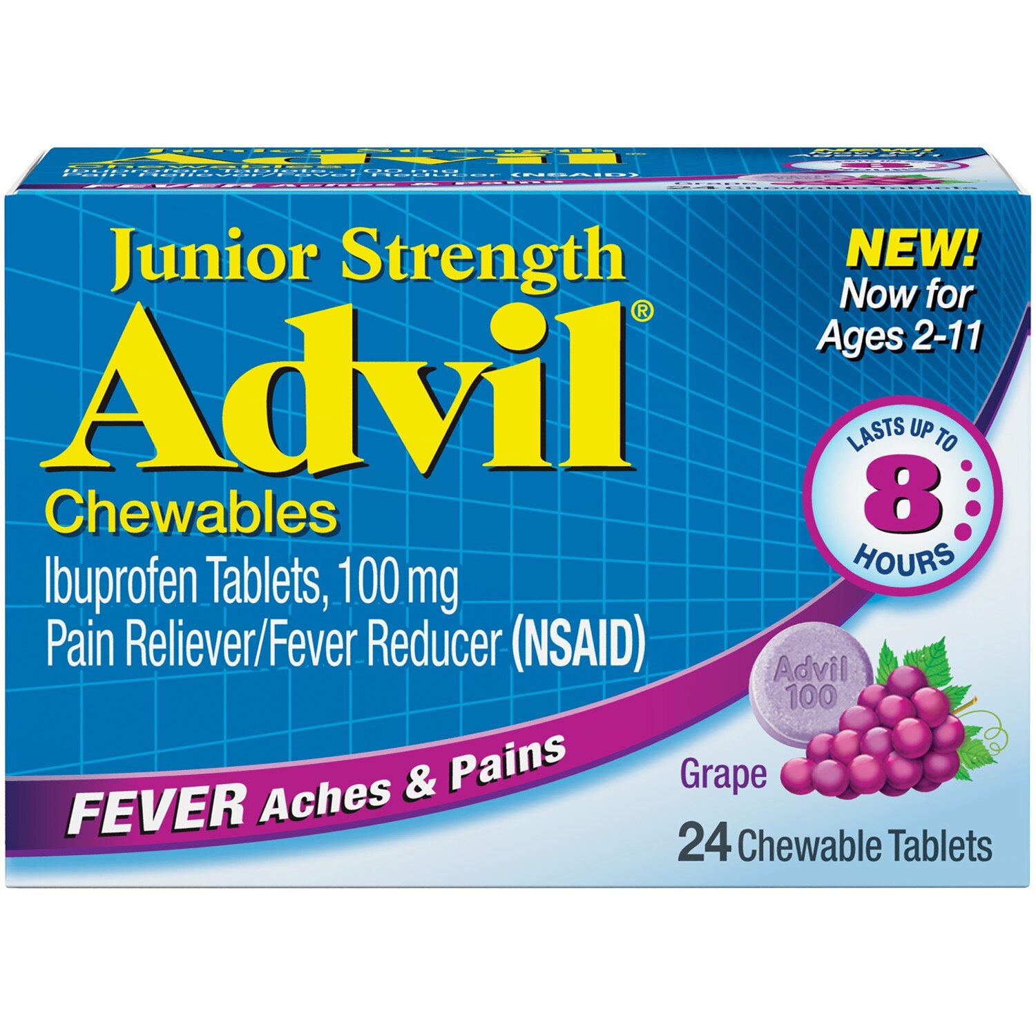 ADVIL CHILD SS 100/5 4OZ WGRP DF
