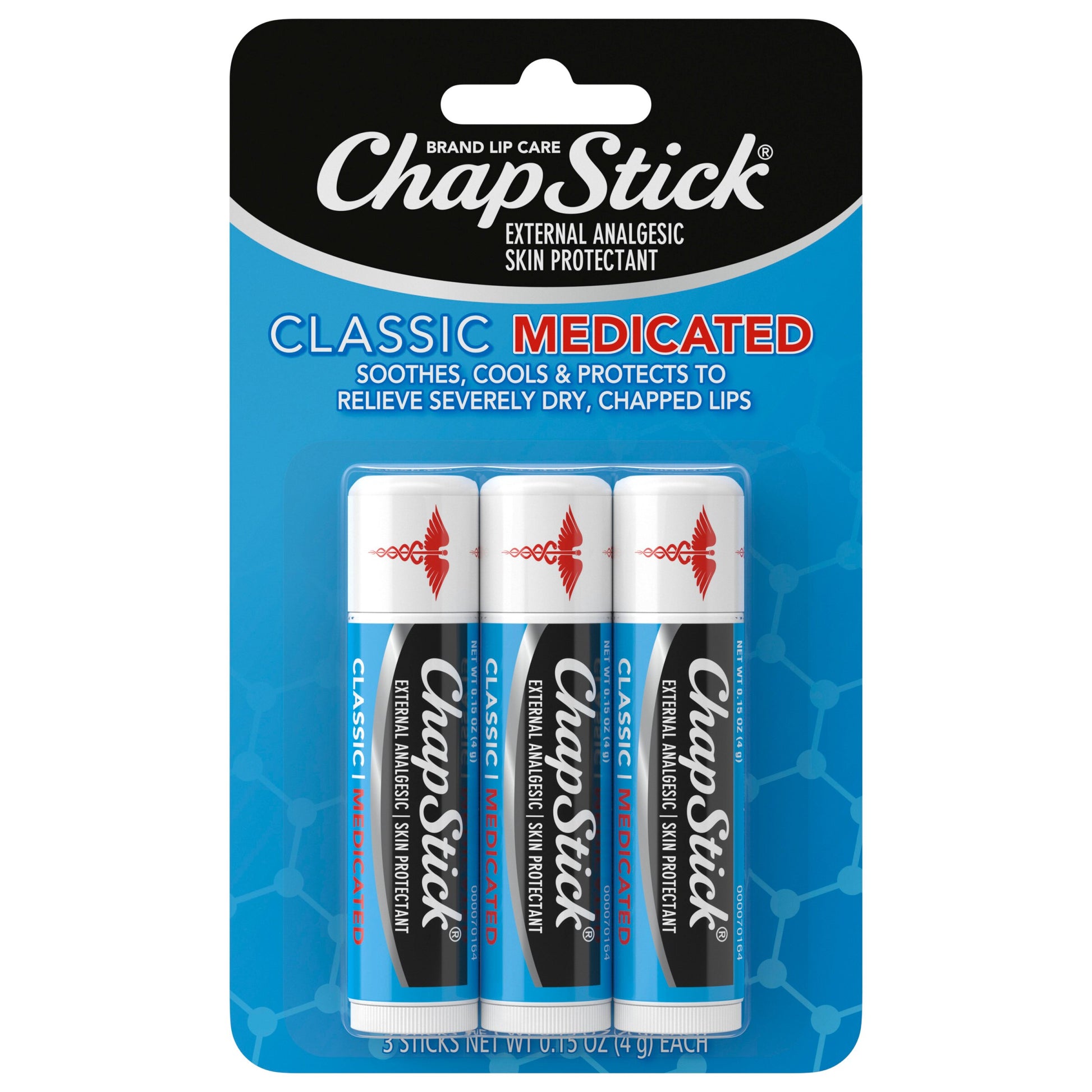 Chapstick Classic Medicated 0.15oz (12in)