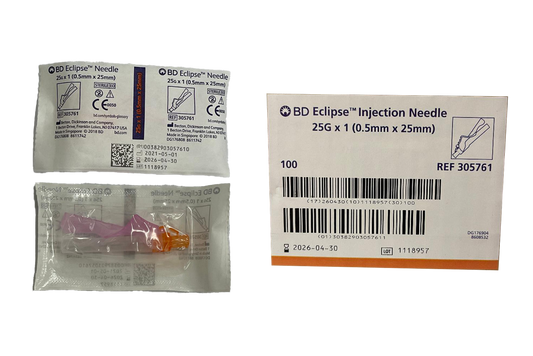 BD ECLPS ND 25GX1N 100 305761