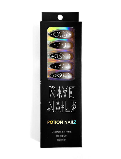RAVE NAILZ Designer Press On Nails - Potion Nailz