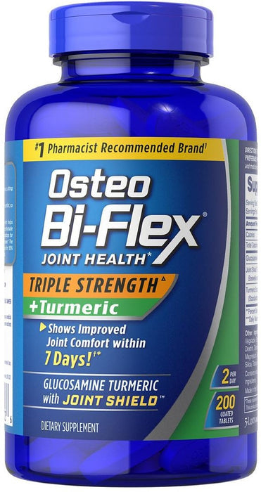 OSTEO BI-FLEX 3X-STRG +TURMERIC TAB 80CT