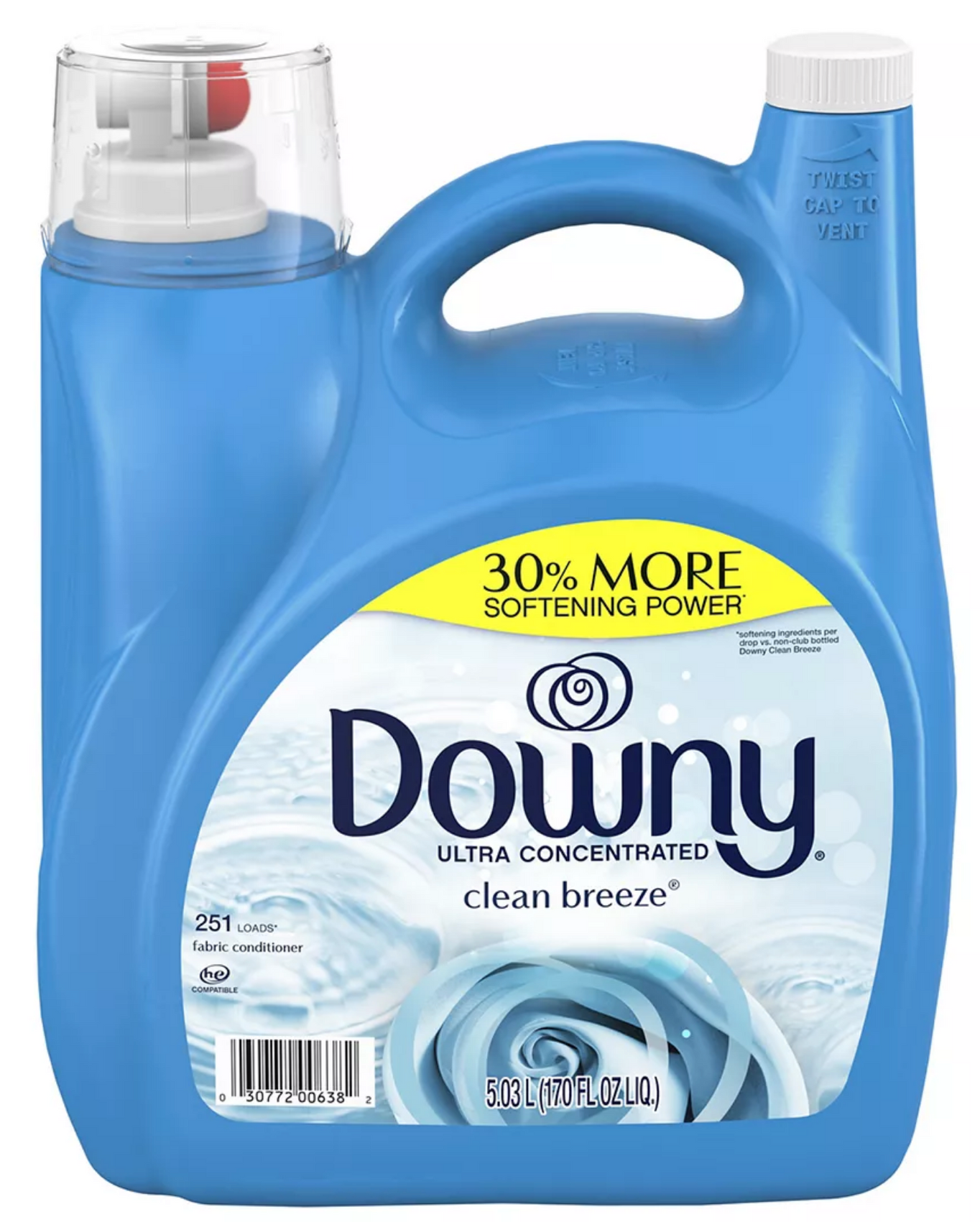 DOWNY LQ 6X40OZ CLEAN BRZ