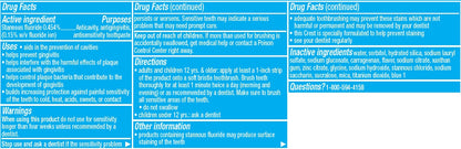 RX LABEL FDA SIDE EFFECT YELLOW 1000CT