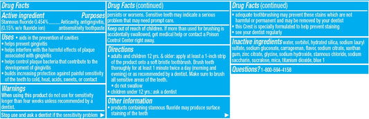 RX LABEL FDA SIDE EFFECT YELLOW 1000CT