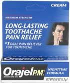 ORAJEL PM CR 20% 7GM MS