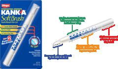 KANKA ORAL PAIN GEL SOFT BRUSH 0.07OZ
