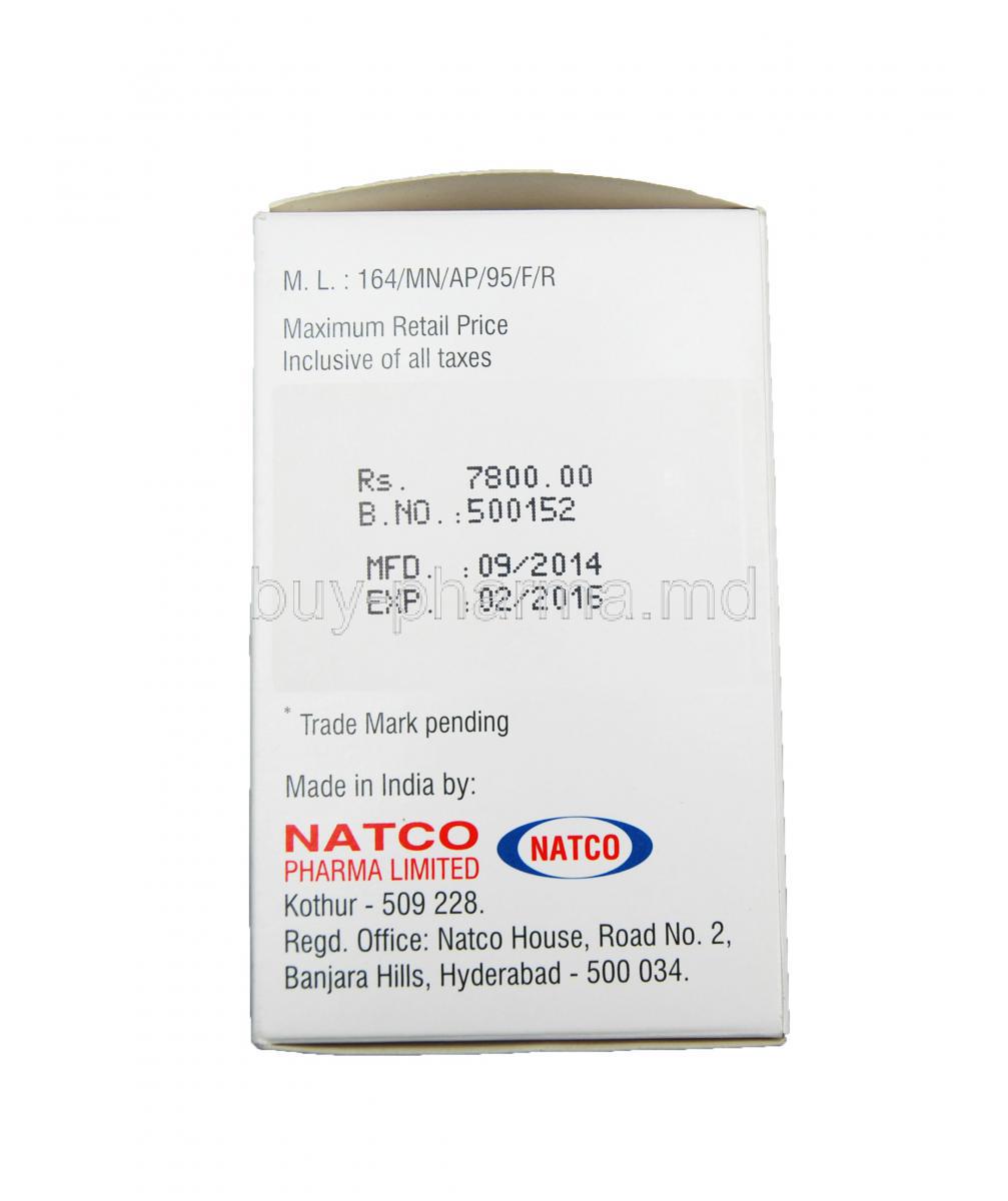 AZACITIDINE PR 100MG