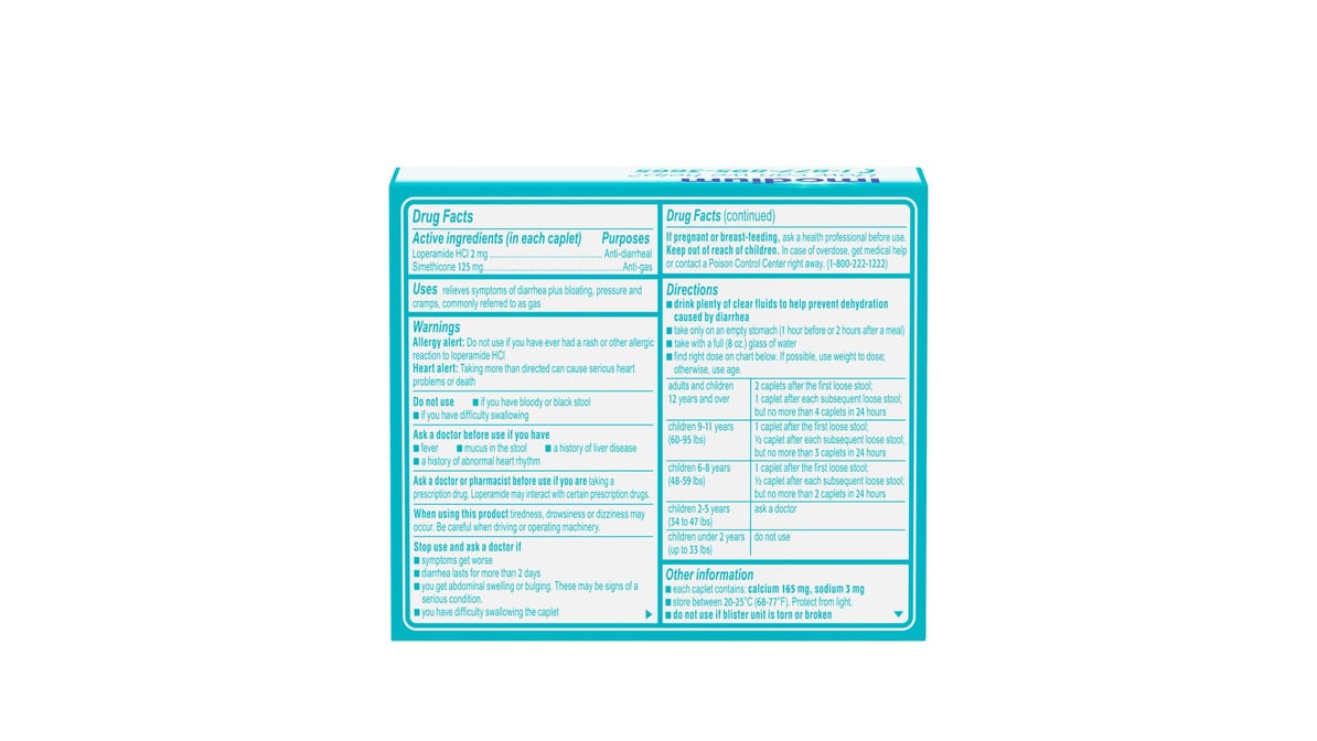 IMODIUM MULTI SYMPTOM CAPLET 12CT