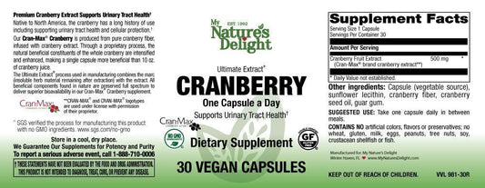 PROBIOTIC WMN + CRAN VEG CAP 40CT NAT TR
