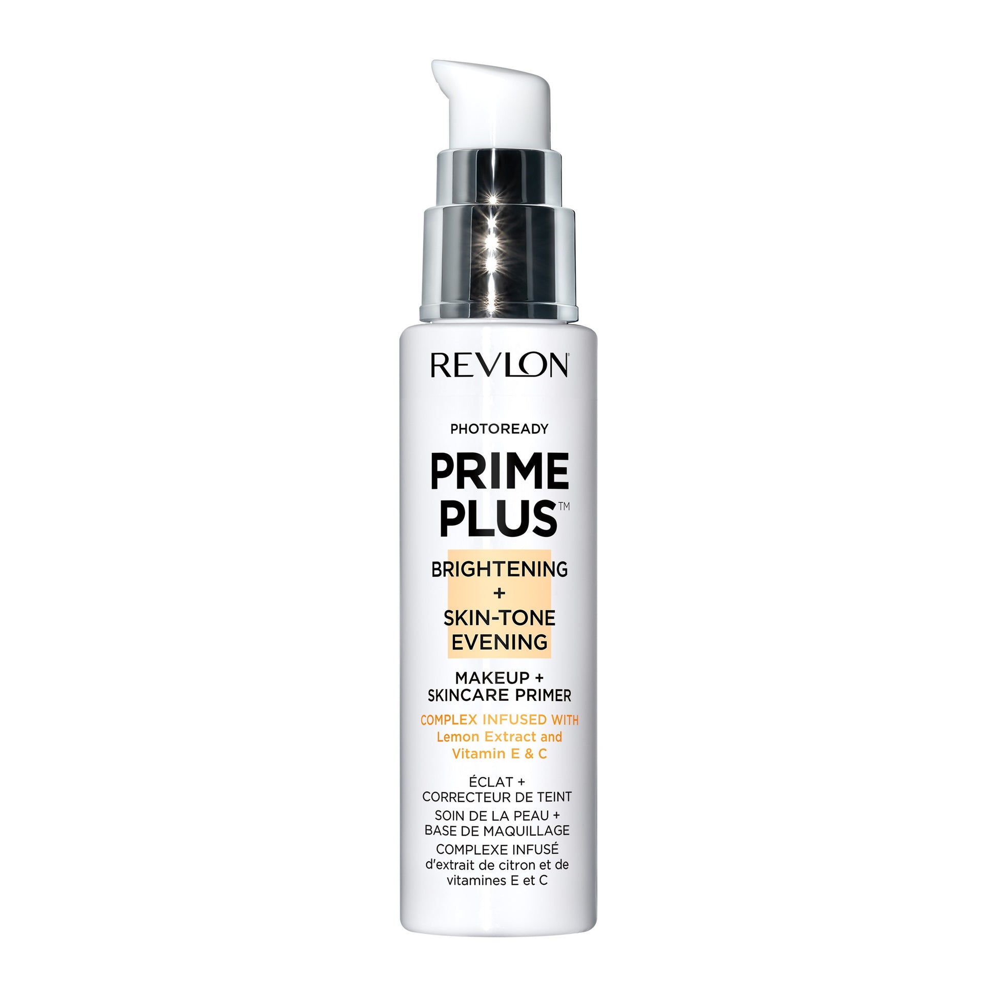 REVLON PhotoReady Prime Plus Makeup and Skincare Primer - Brightening and Skin Tone Evening