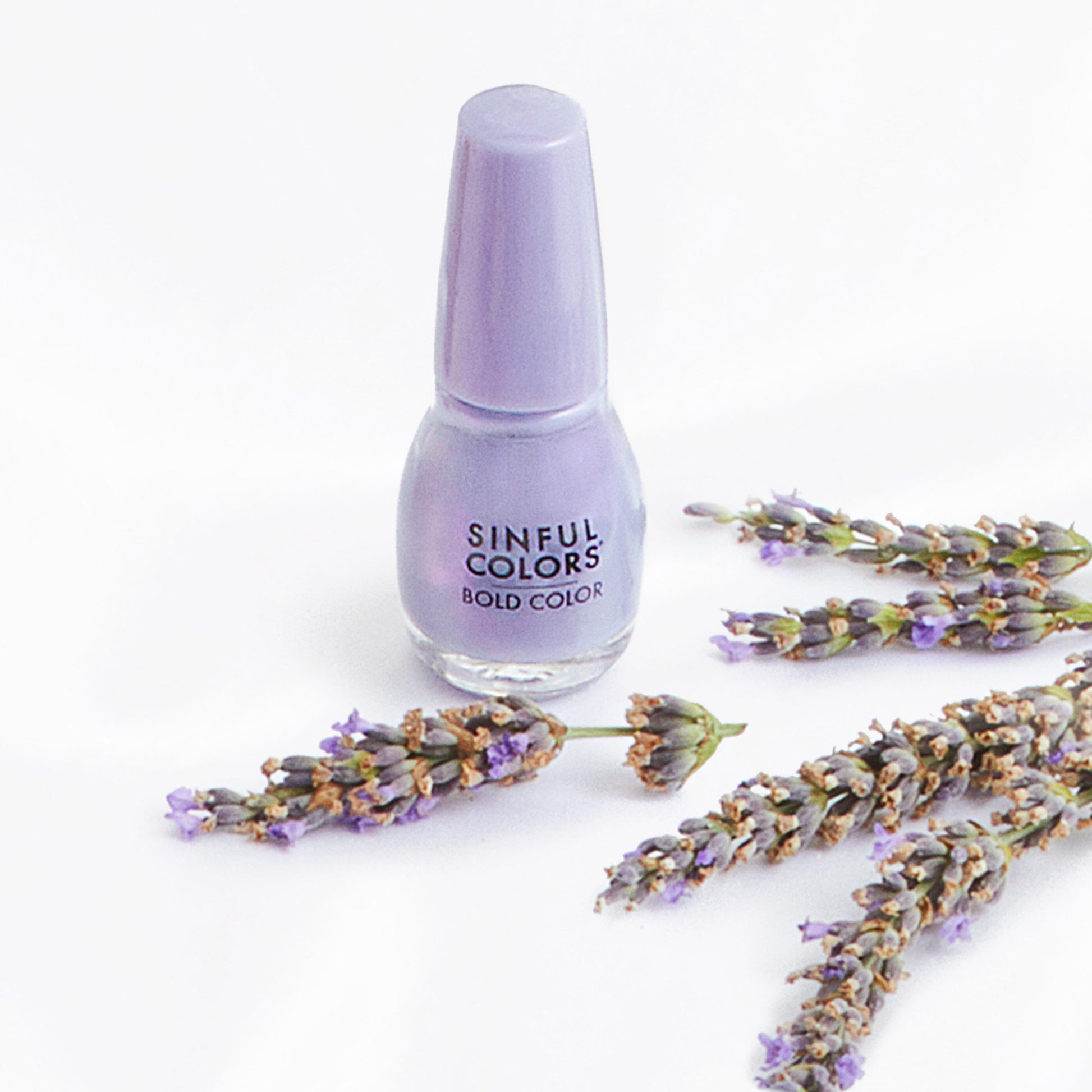 Sinful Colors Essenchills Nail Color Low-Key Lavender