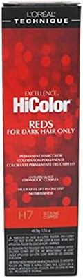 Loreal Excel Hicolor H07 Tube Sizzling Copper 1.74oz
