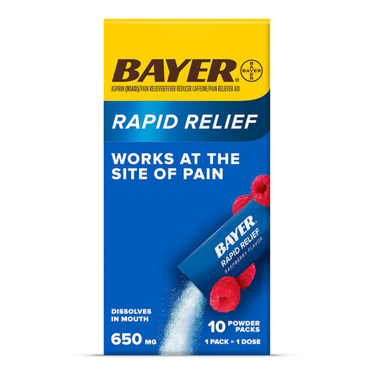 BAYER RAPID RELIEF PW 650-65MG 20