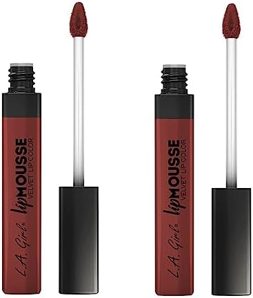 L.A. Girl Lip Mousse Velvet Lip Color - Bae-Cation