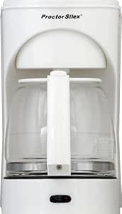 Proctor Silex® 12 Cup Coffeemaker, WHITE, 43501Y