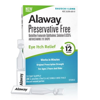 ALAWAY PF EYE ITCH RELIEF DROPS 20CT
