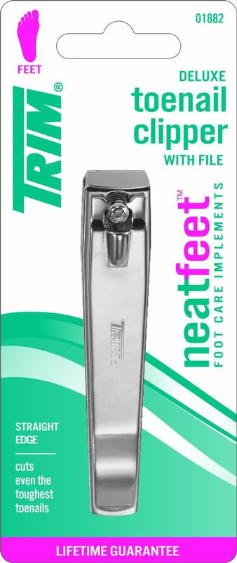 Trim Neat Feet Toenail Clipper Deluxe With File (6in)