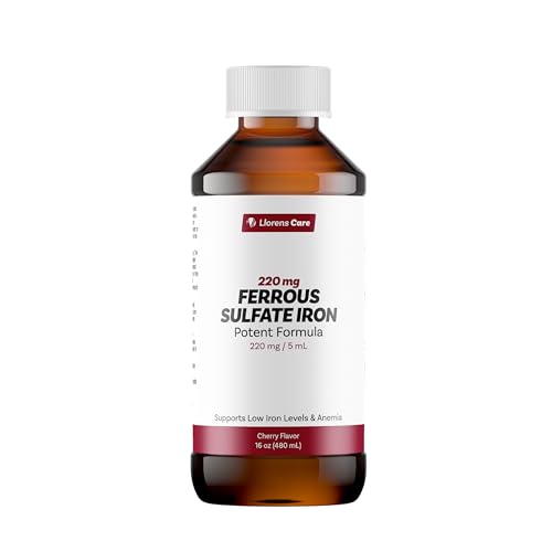 FERROUS SULFATE 220MG-5ML ELX 473 ML