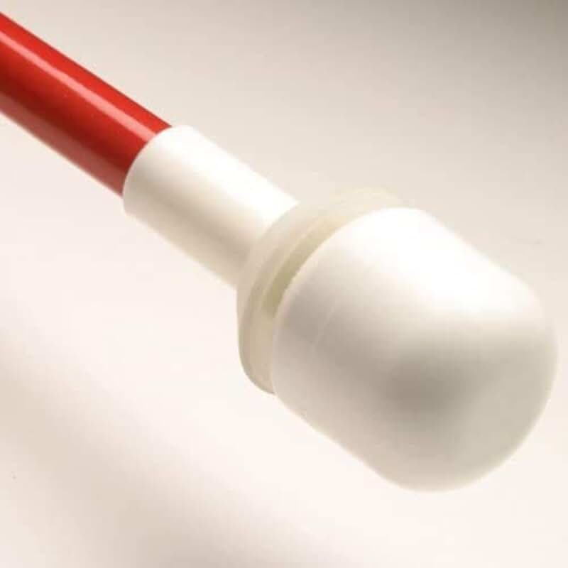 CANE TIP EQ 2EA 3/4N GREY