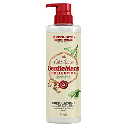 Old Spice Body Wash Gentlemans Sandalwood + Aloe Vera 18oz