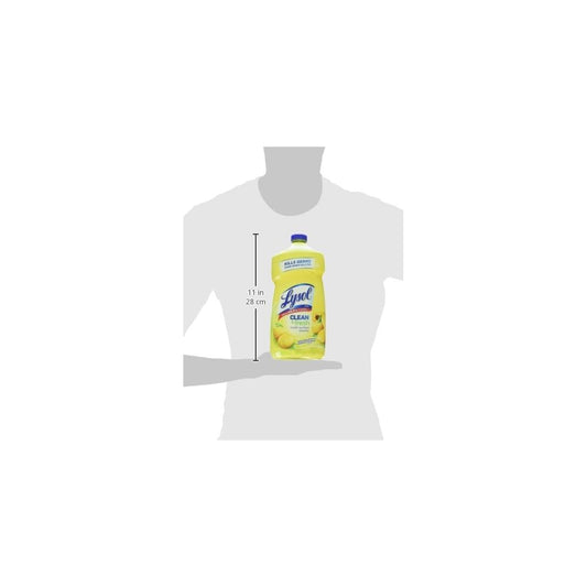 LYSOL C/CL LQ 9X40OZ M/SRF LEMON