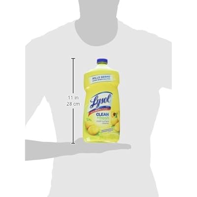 LYSOL C/CL LQ 9X40OZ M/SRF LEMON