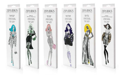 ZIPLOXX HR EXTENSIONS POP PURPL