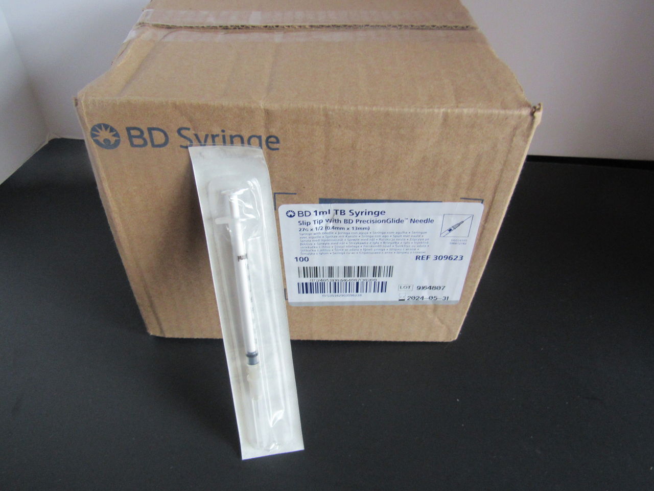 BD TB SY 27GX0.5N 1ML SLIP 309623