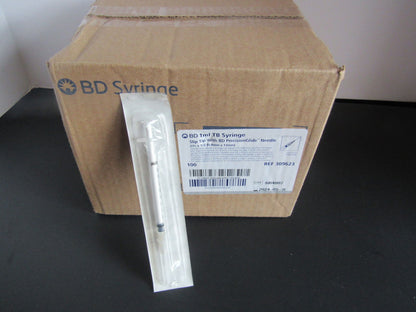 BD TB SY 27GX0.5N 1ML SLIP 309623